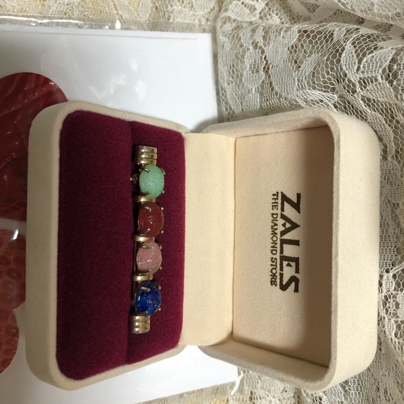 vintage rare Scarab Brooch, 2 1/4” long - Picture 6 of 7